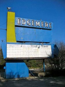Edgemere Drive In Movie Sign Shrewsbury MA Edgemere Drive In Movie Sign Shrewsbury MA