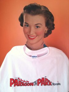 Margie and her Paragon Park Tee Shirt Margie and her Paragon Park Tee Shirt