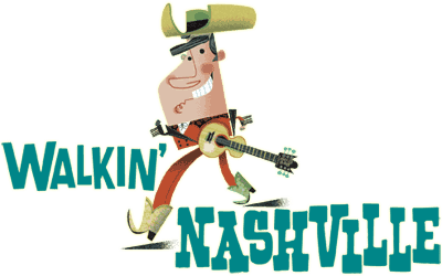 Walkin Nashville Logo Music City Legends Guided Walking Tour