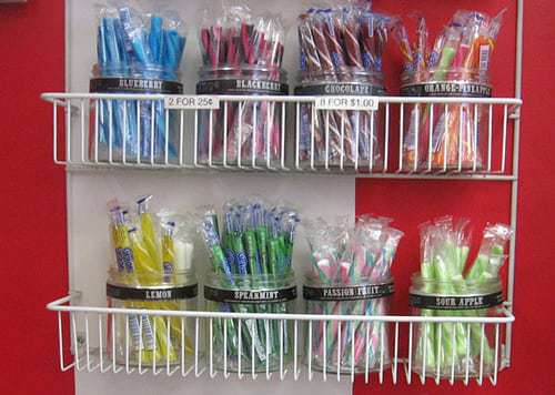 candy sticks  Carmelcorn Shop Easton PA