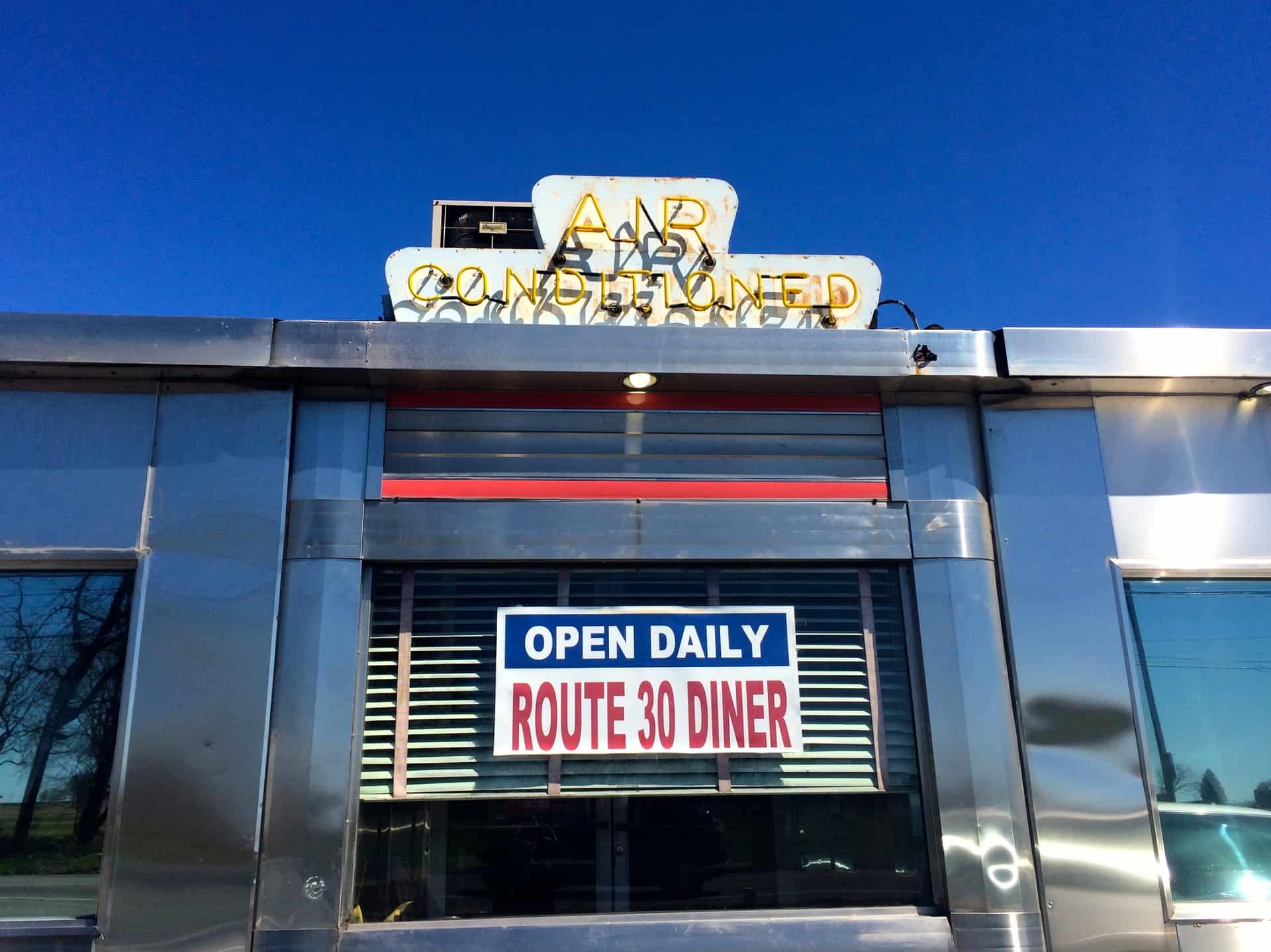 Route 30 Diner Ronks PA - Retro Roadmap 2017