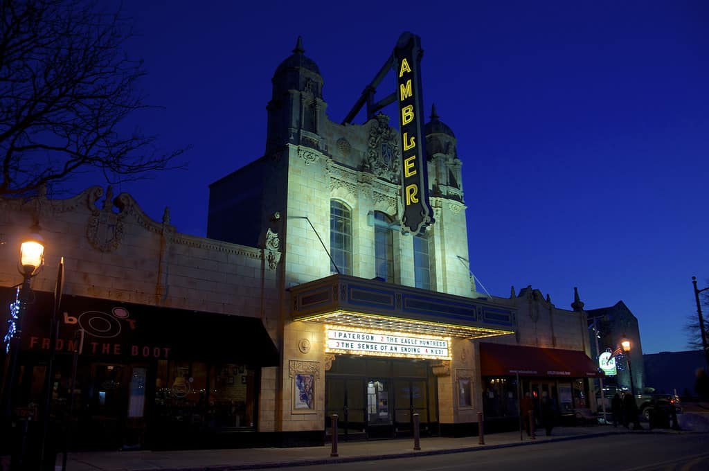 Ambler Theater Ambler PA 2017 Retro Roadmap