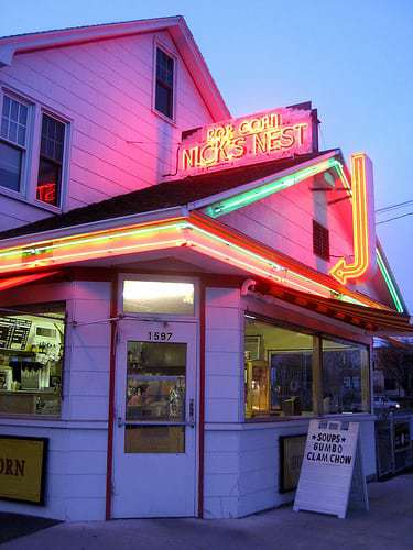 Nick's Nest Hot Dogs Holyoke MA RetroRoadmap.com