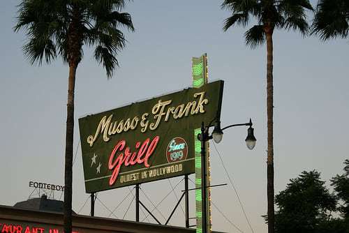 musso franks los angeles neon daisylind flickr