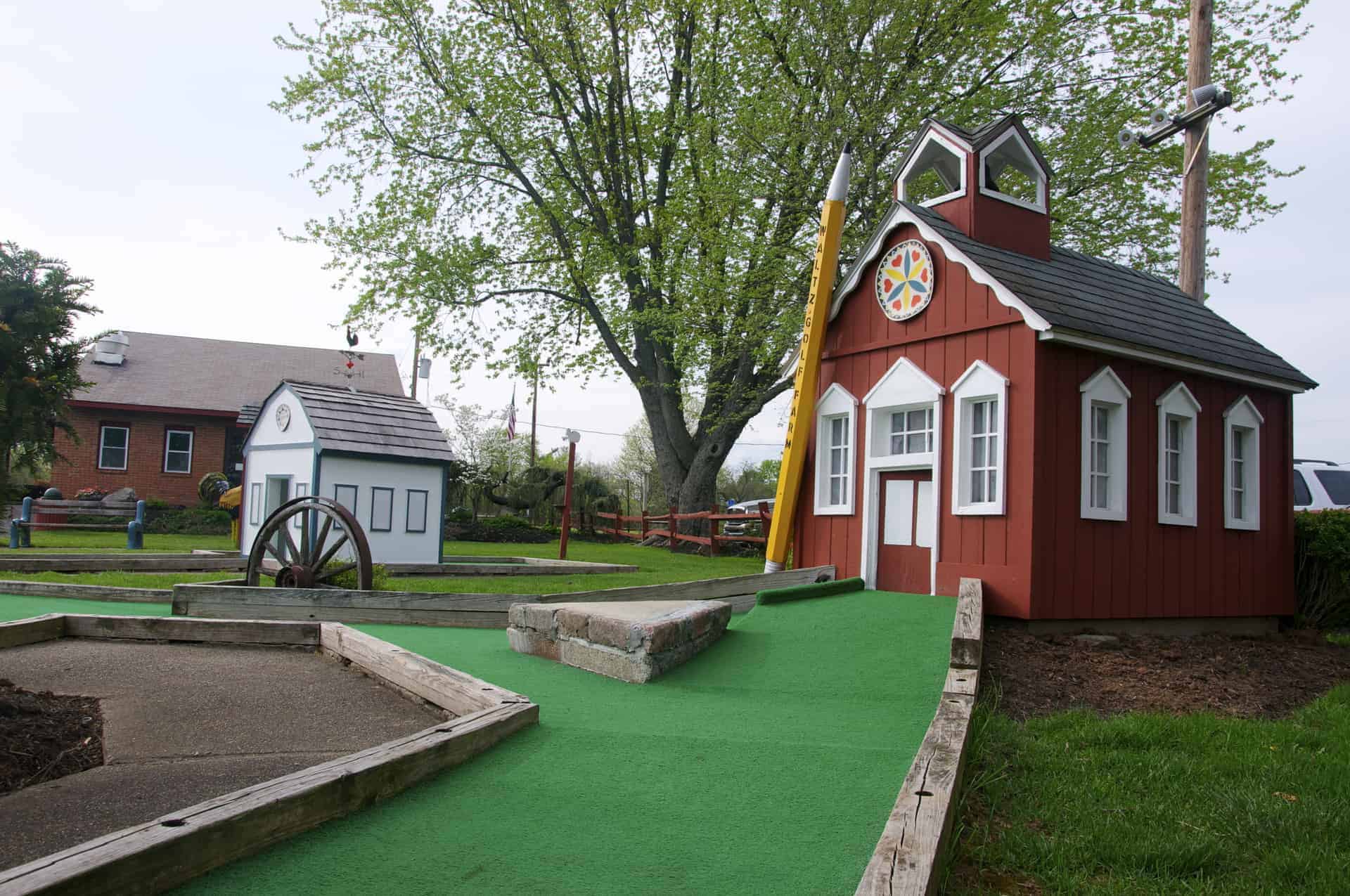 Waltz Golf Farm Miniature Golf 2017 Limerick PA Pennsylvania Retro Roadmap