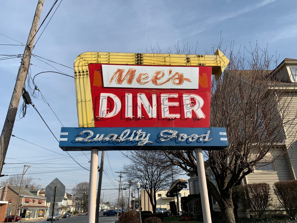 Mels Diner Lebanon PA Retro Roadmap 2019