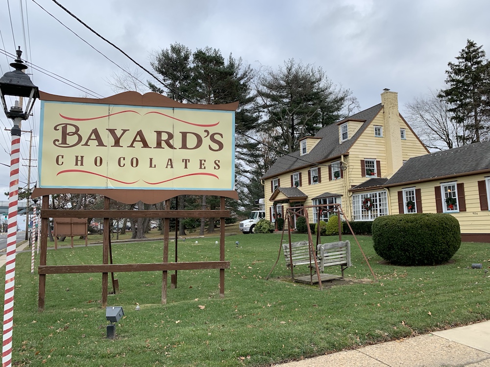 Bayards Candies Chocolate House Cinnaminson NJ Retro Roadmap