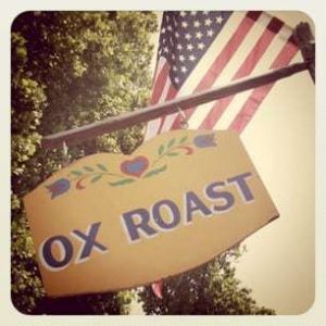 Ox Roast Sign Kutztown Folk Festival 2011