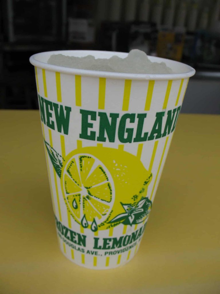 New England Frozen Lemonade In A Cup Quahog.org
