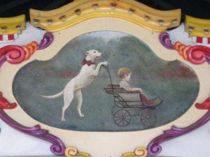 nanny-dog-painting-kings-dominion-carousel-richmond-va-tikisoo