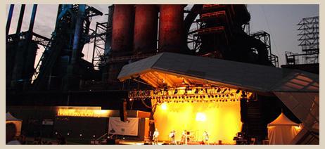 Levitt Pavilliona at SteelStacks Bethlehem PA