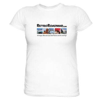 Retro Roadmap Tee Shirt White