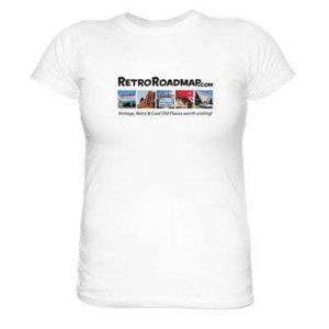 Retro Roadmap Tee Shirt White