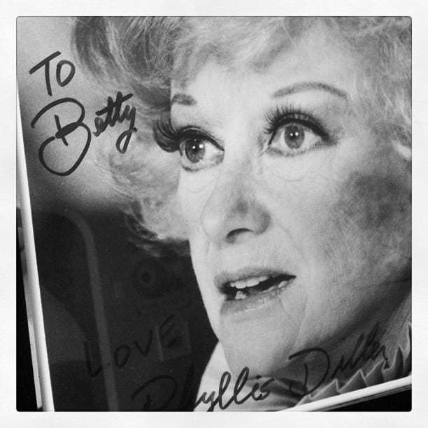 Mod Betty Phyllis Diller Photo 2011