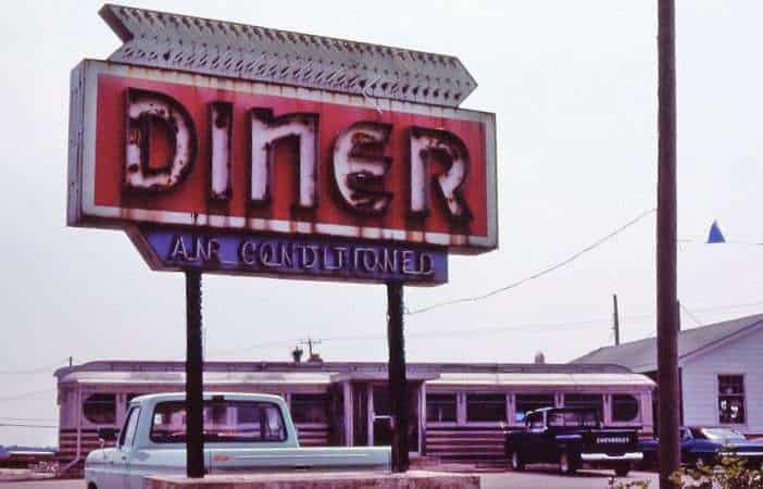 Bridgeville Delaware Diner Neon Sign