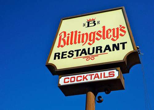 Billingsley's Restaurant Los Angeles CA Retro Roadmap