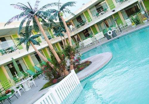 Caribbean Motel Pool Wildwood NJ