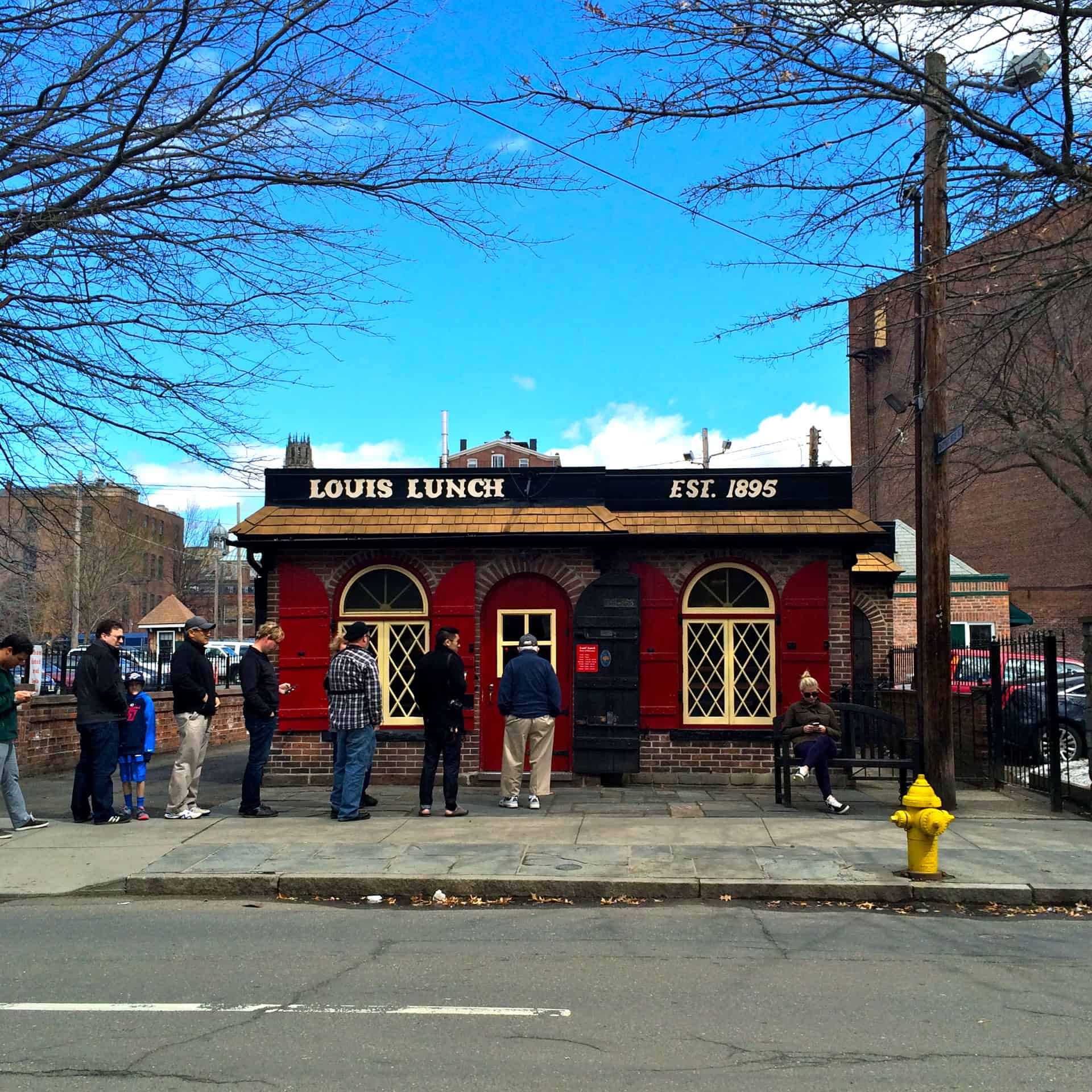 The Burger’s Birthplace! Louis’ Lunch New Haven CT – Retro Roadmap