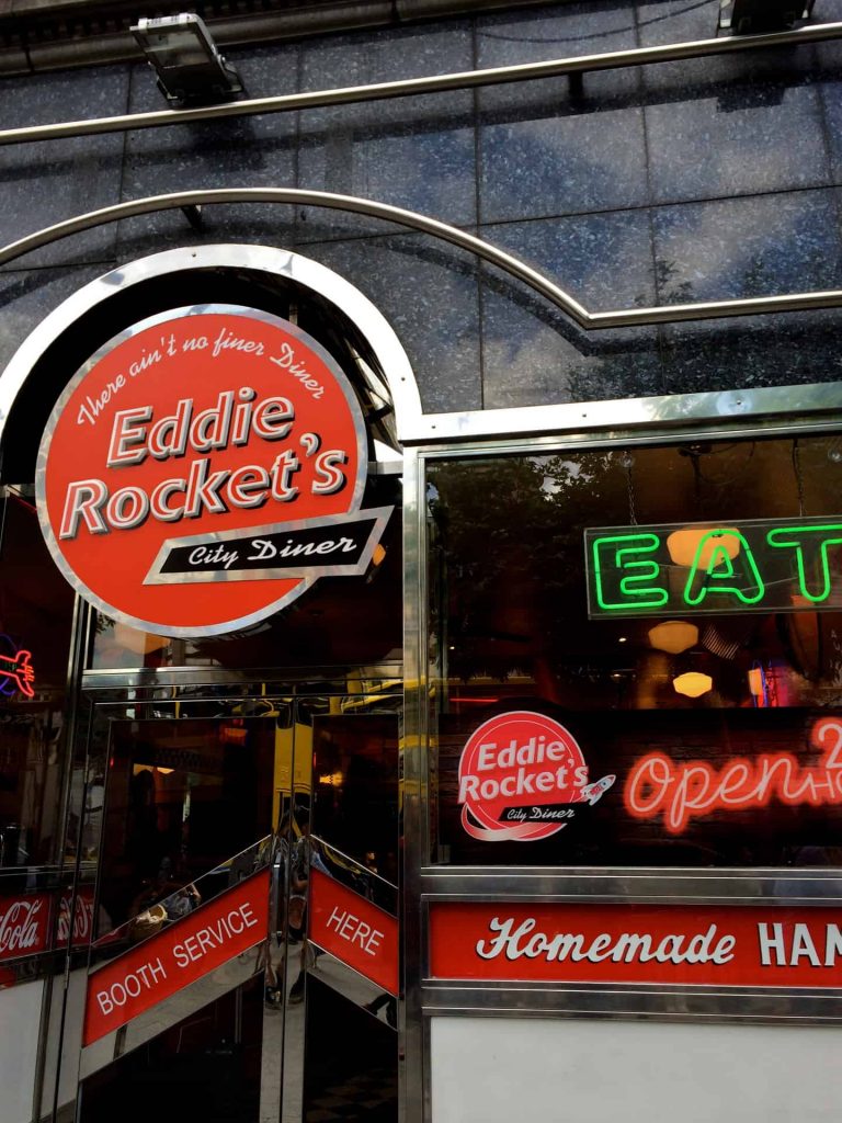 Eddie Rockets Diner - Dublin Ireland