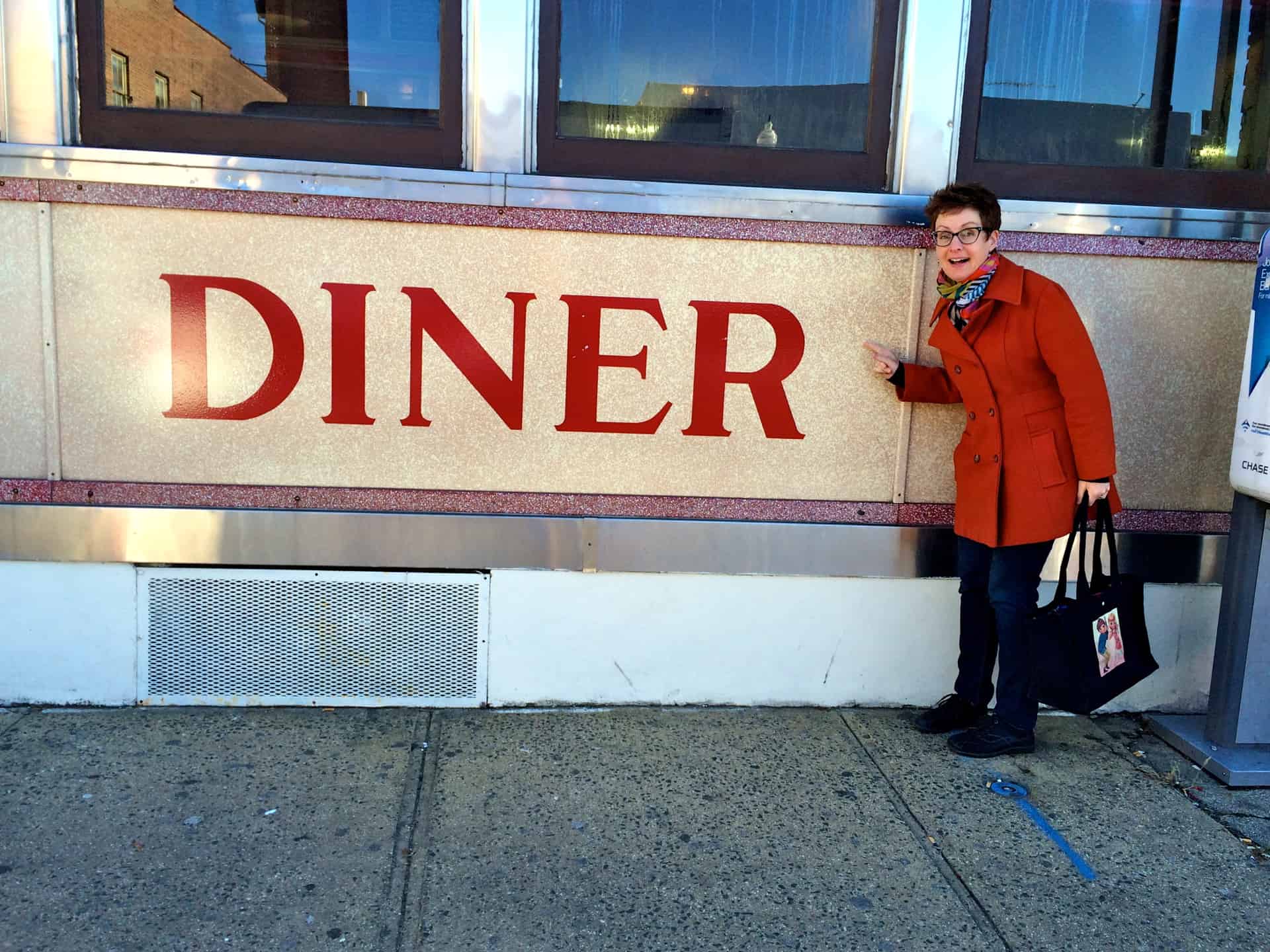 Center Diner Peekskill NY Mod Betty Retro Roadmap