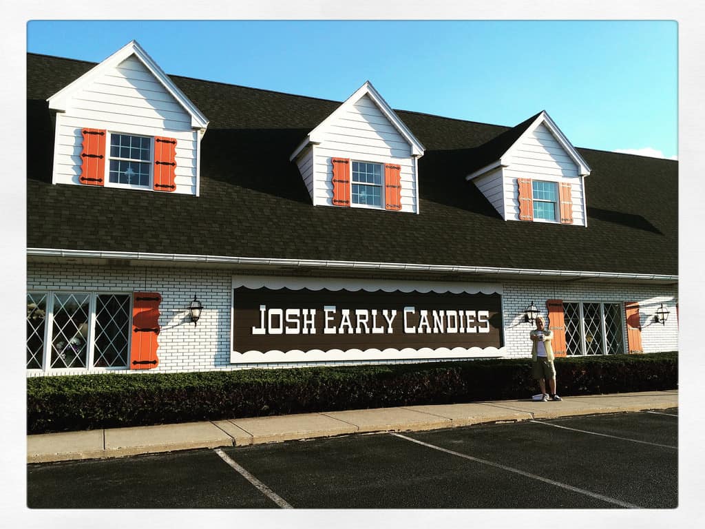 Josh Early Candies Allentown PA Retro Roadmap