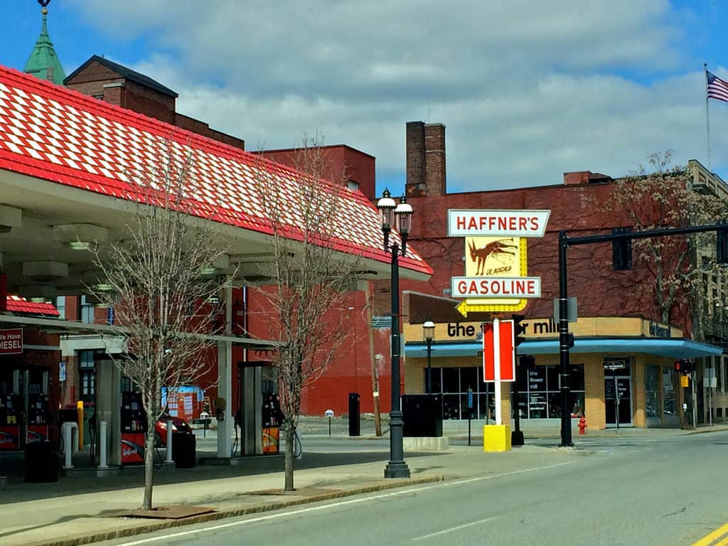 Haffners Gas Station Lowell MA It Kicks Retro Roadmap