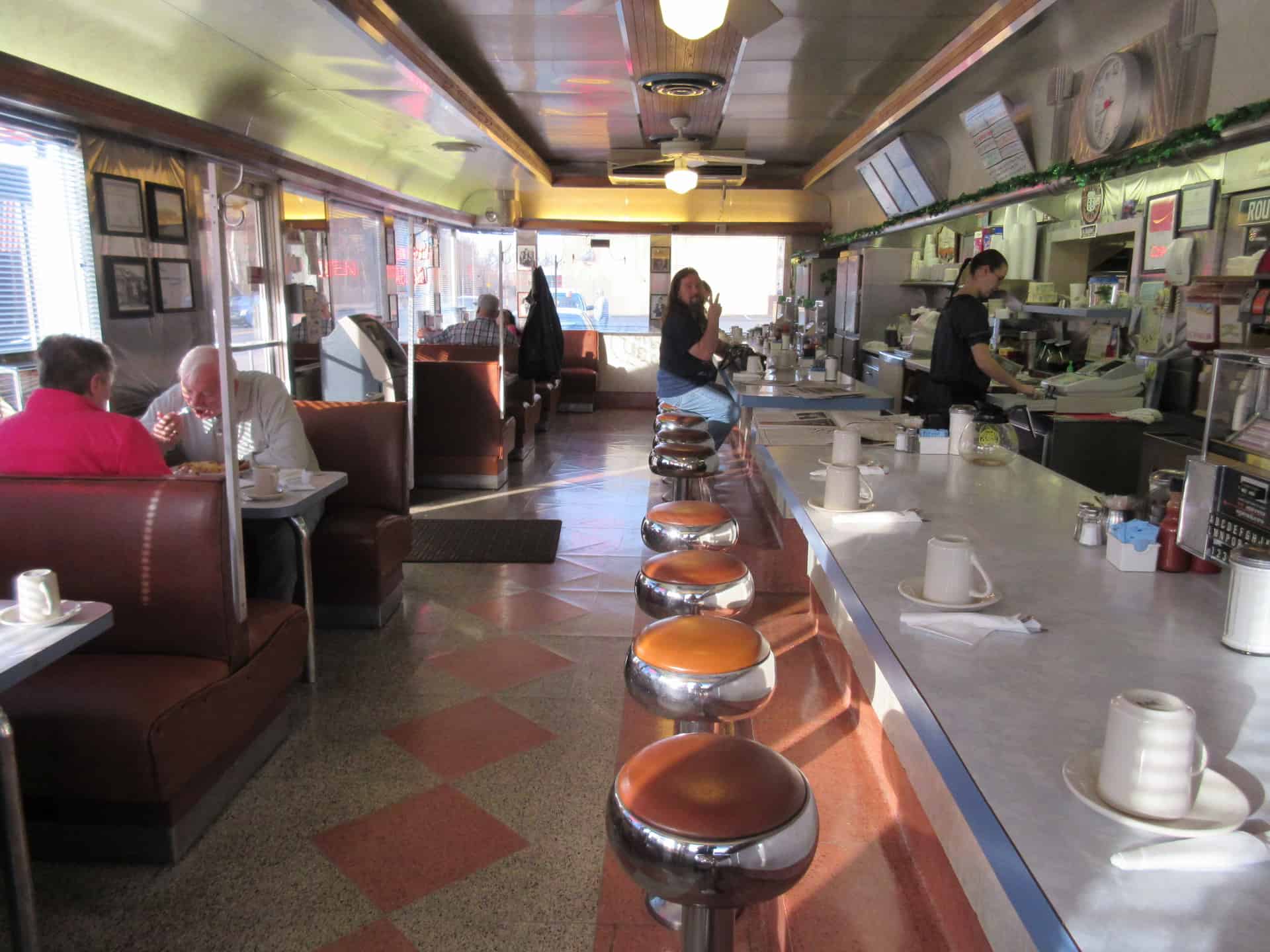 Route 66 Diner Springfield MA Photo by Anna Butrim