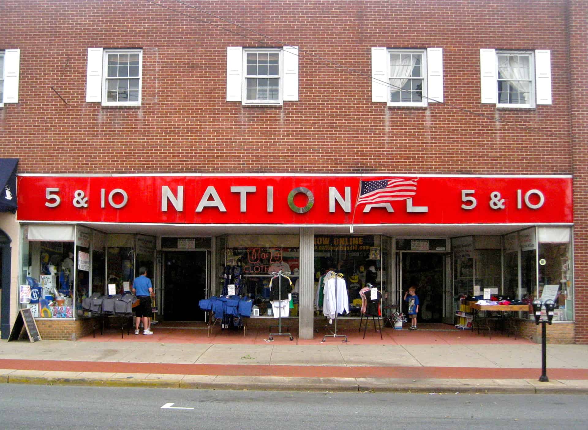 National 5 & 10 Store Newark DE 2010