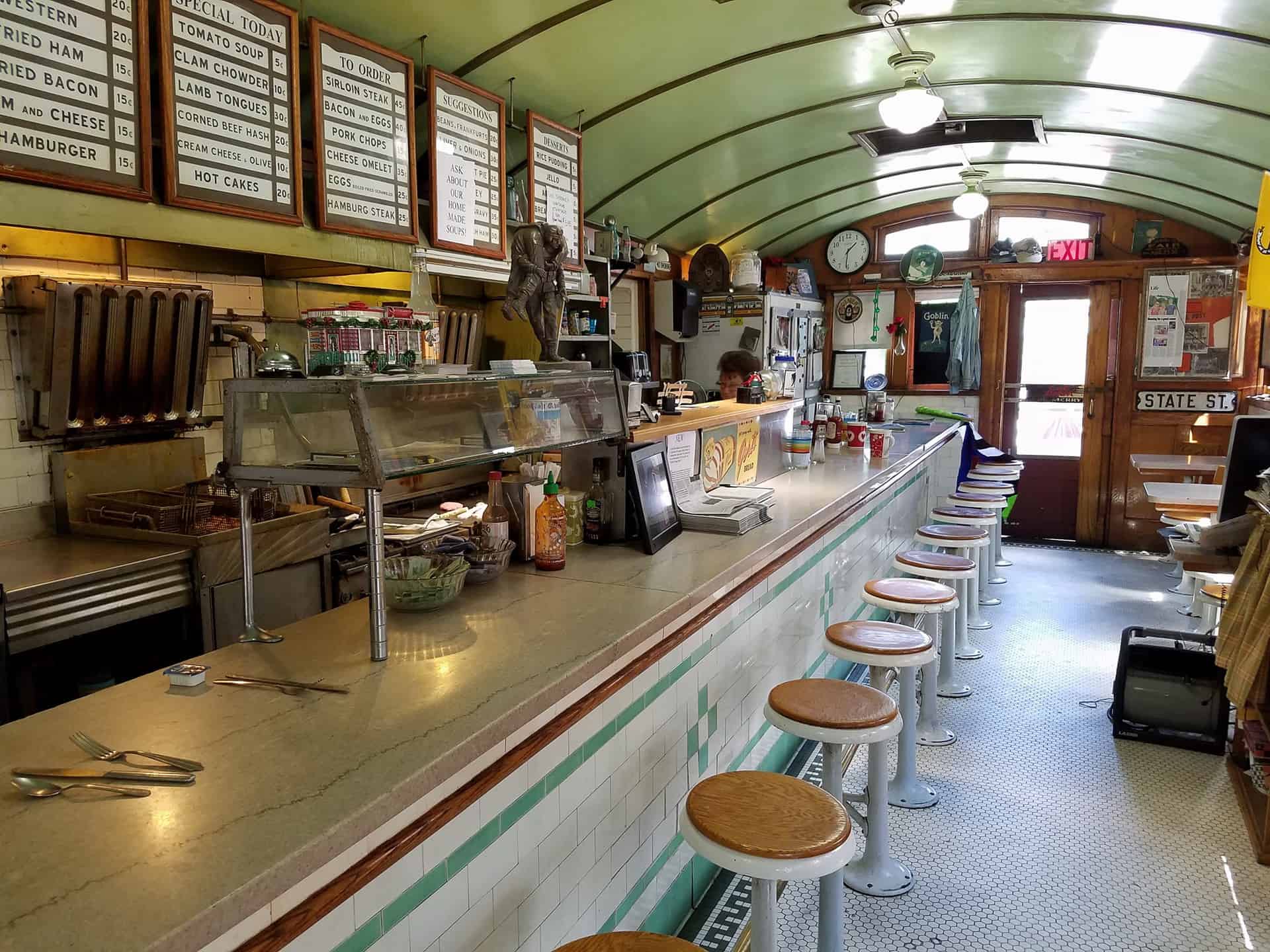 Red Rose Diner Towanda PA - Joe Butrim Photograph Retro Roadmap