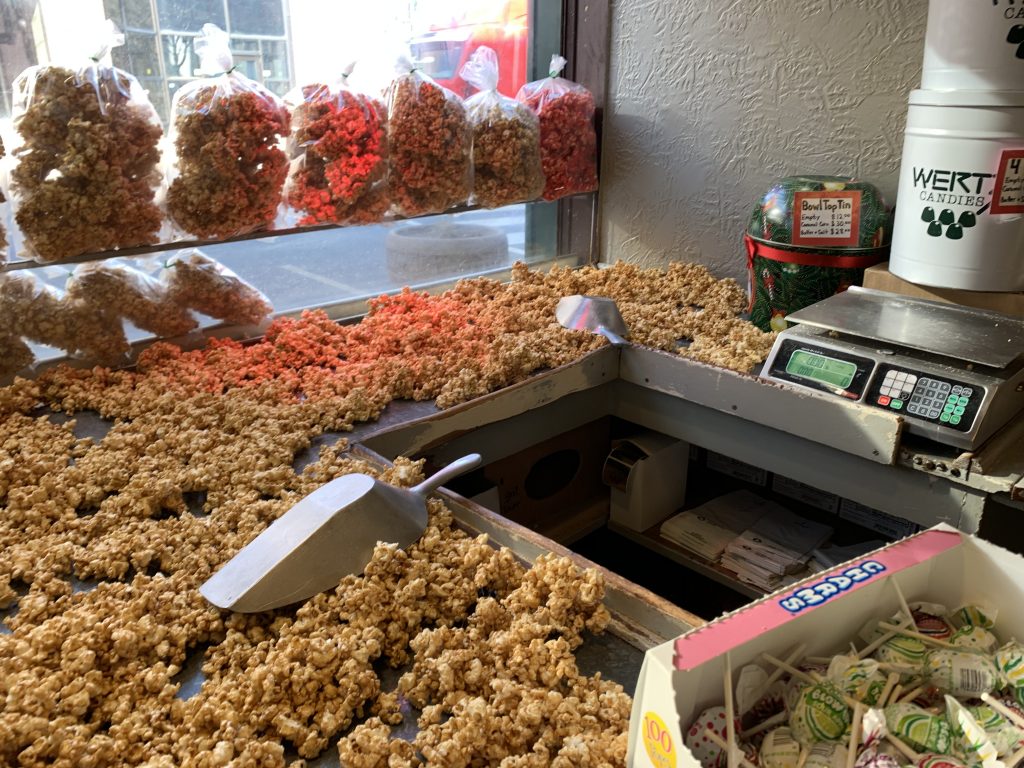 Wertz Candy  Lebanon PA caramel corn 