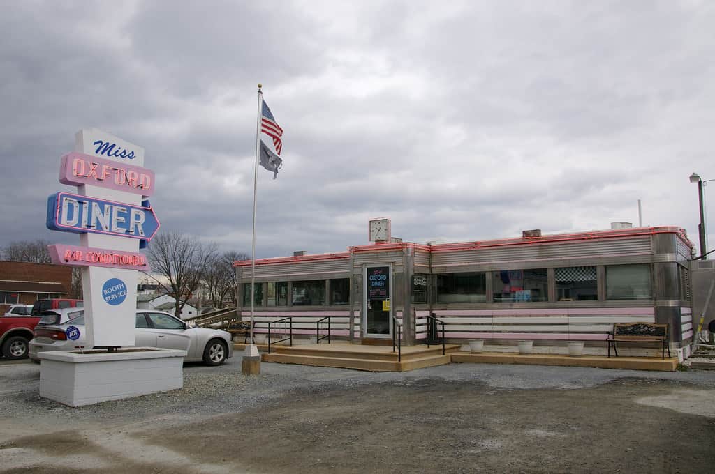 Miss Oxford Diner Oxford PA Pennsylvania - Retro Roadmap