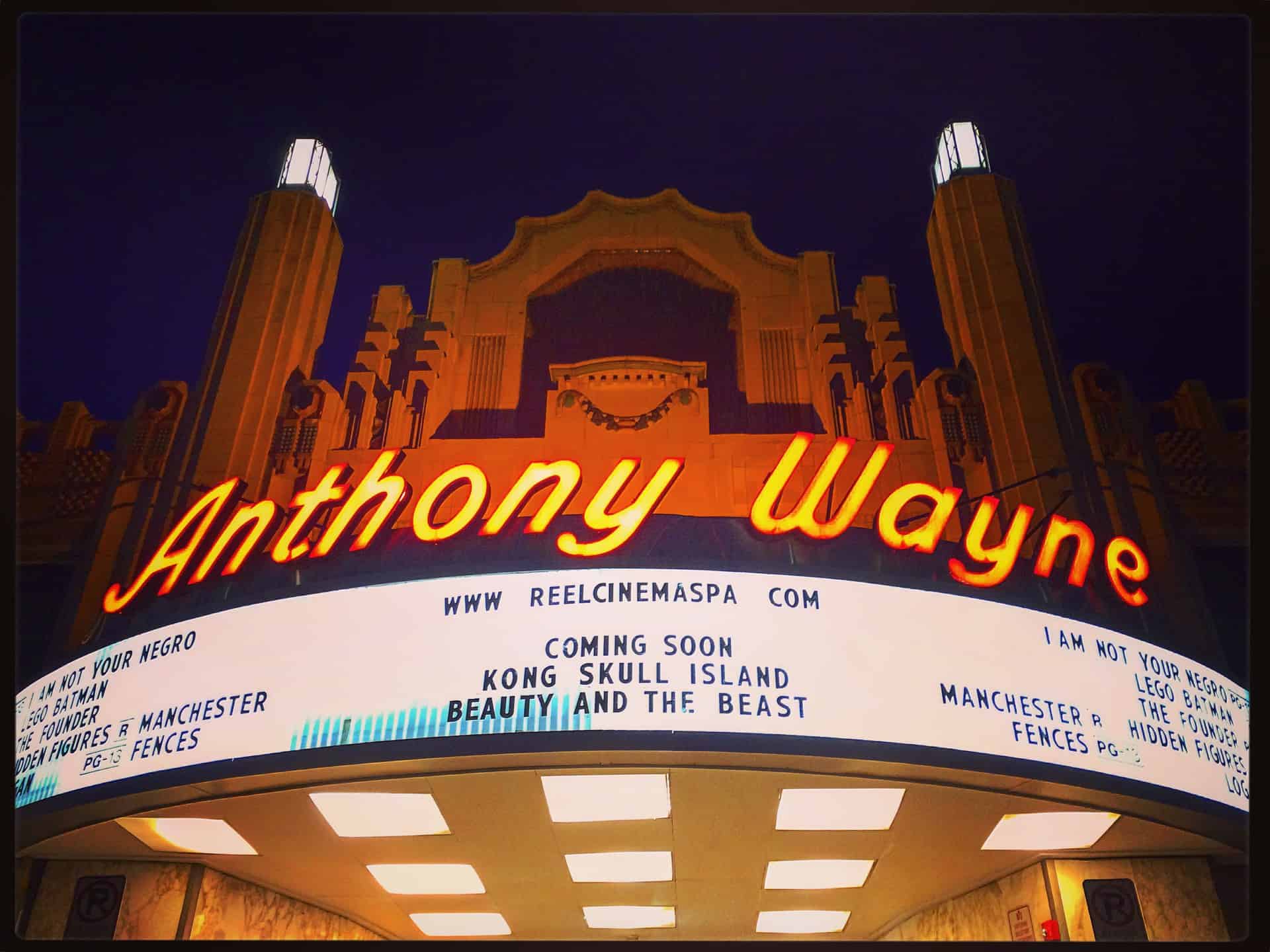 Anthony Wayne Theatre - Wayne PA - Retro Roadmap