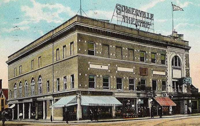 somerville theatre post card - courtesy of the somerville theatre