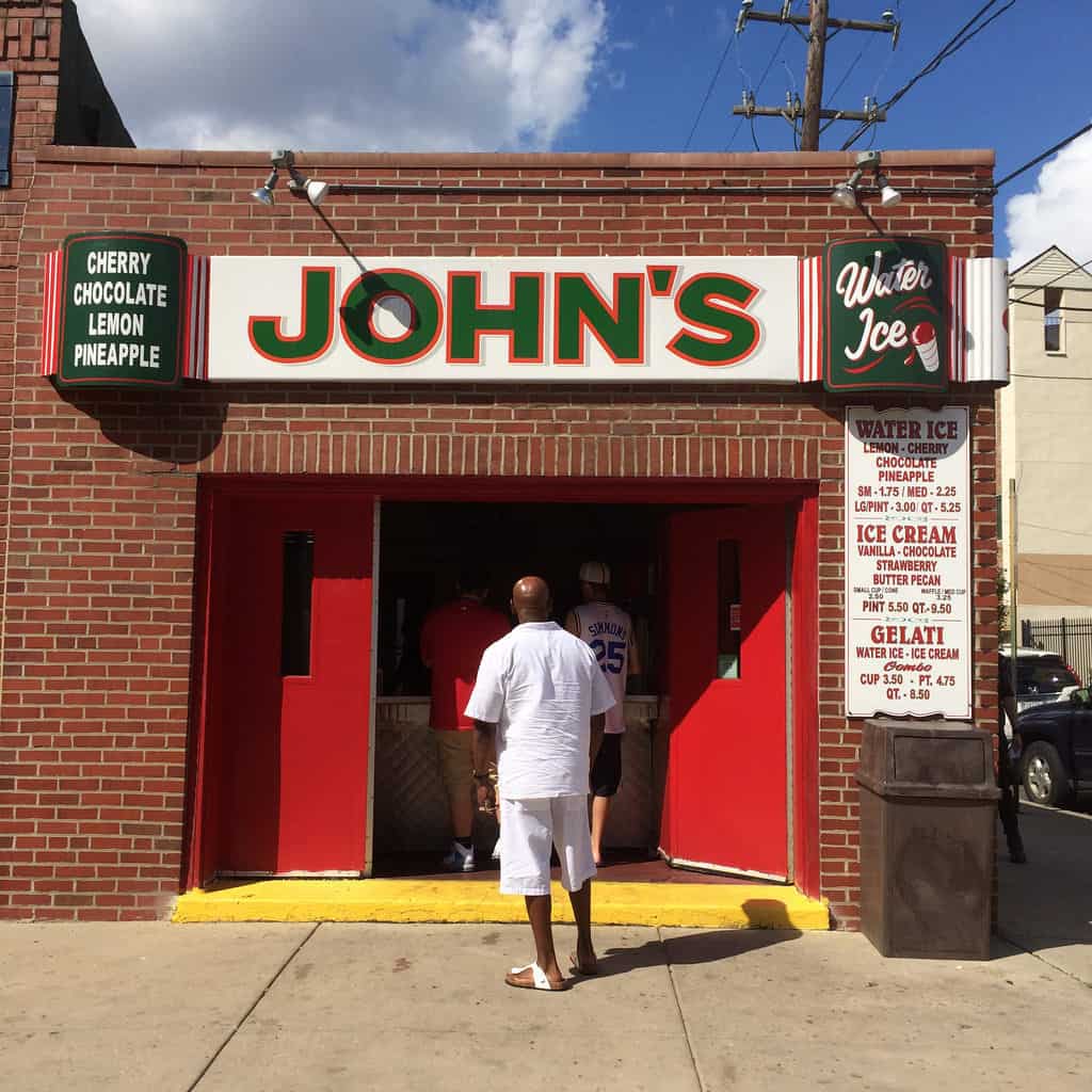 John's Water Ice - Philadelphia PA Retro Roadmap