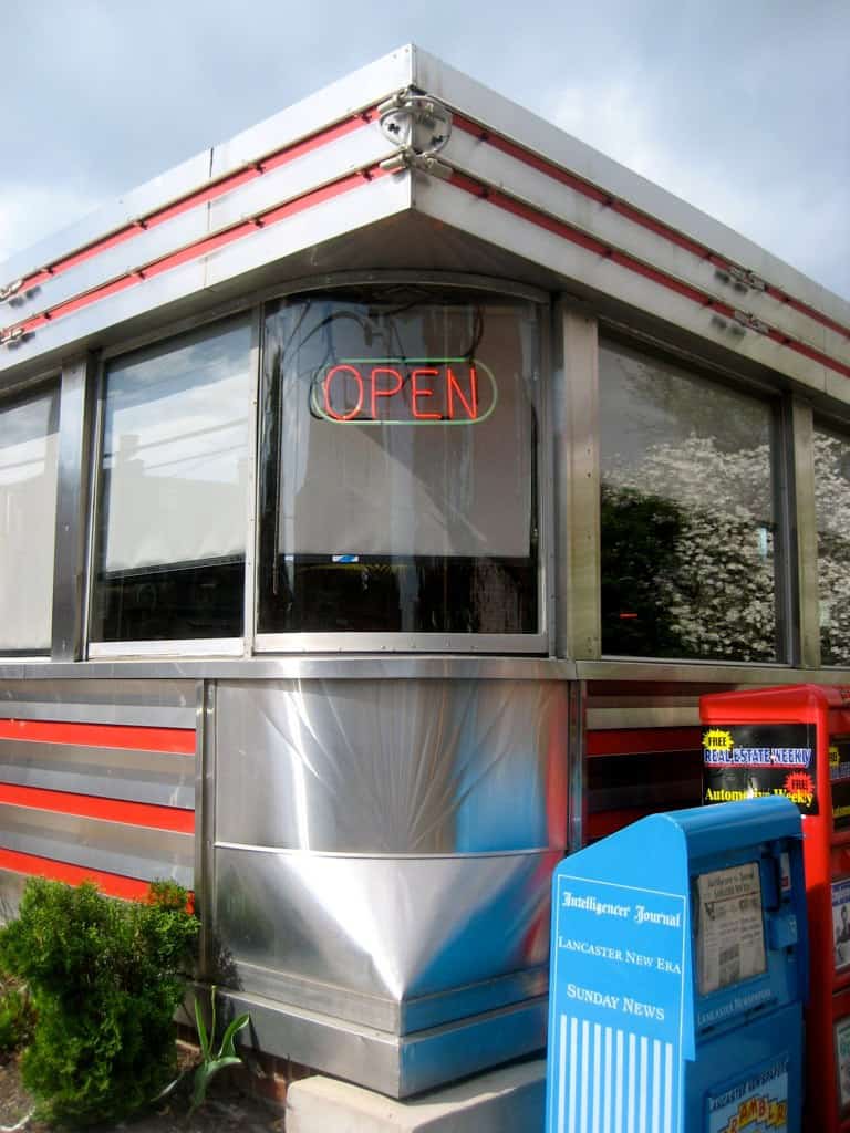 Neptune Diner Lancaster PA Vintage Diner Retro Roadmap