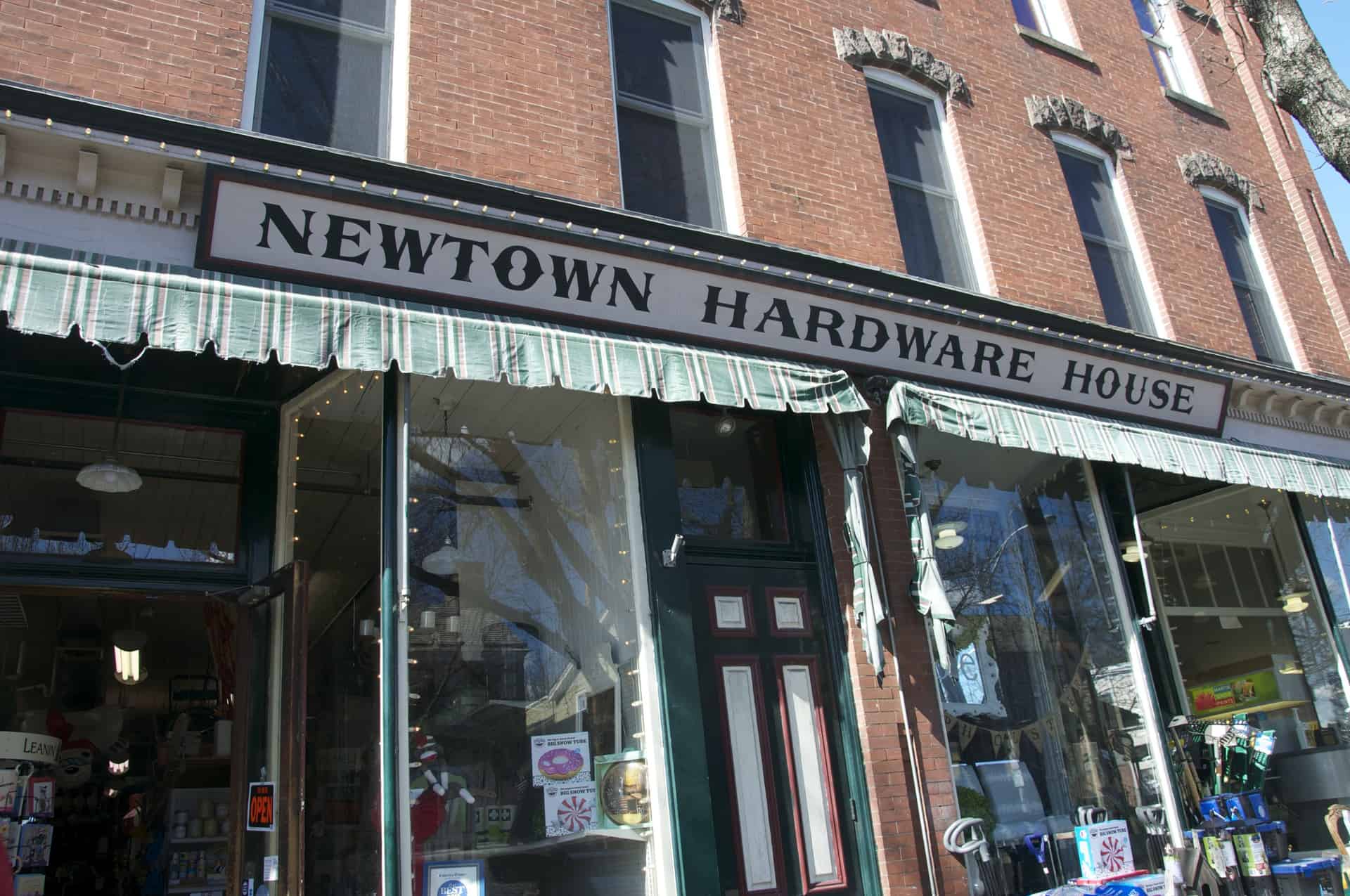 148 Years of Old Time Charm! Newtown Hardware House Retro Roadmap