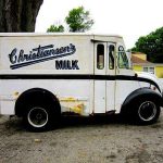 RIP Christiansen's Milk - In Glass Bottles Delivered by Vintage Milk Trucks!