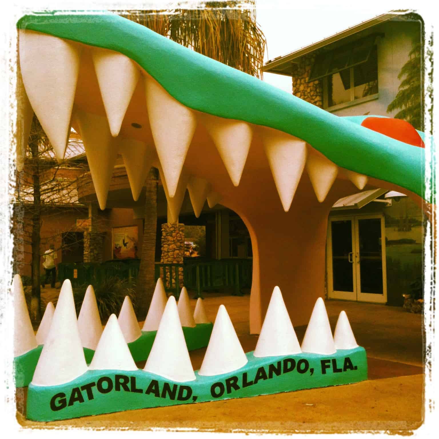 Gatorland Orlando Fl Mold A Rama Machine And The Alligator Capitol Of The World Retro Roadmap