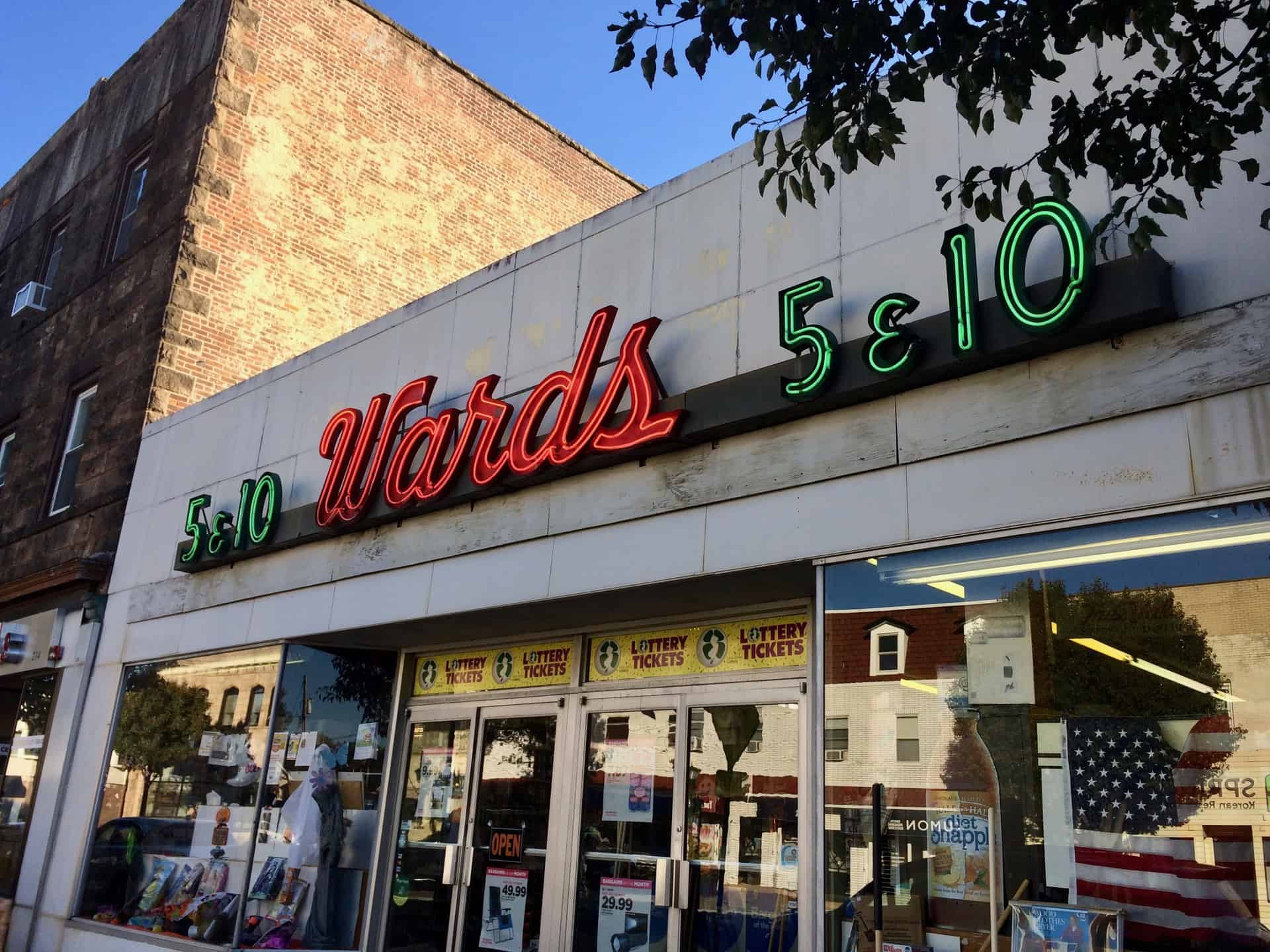Ward’s 5 & 10 Closter, New Jersey They Have Everything! Since 1960 Retro Roadmap