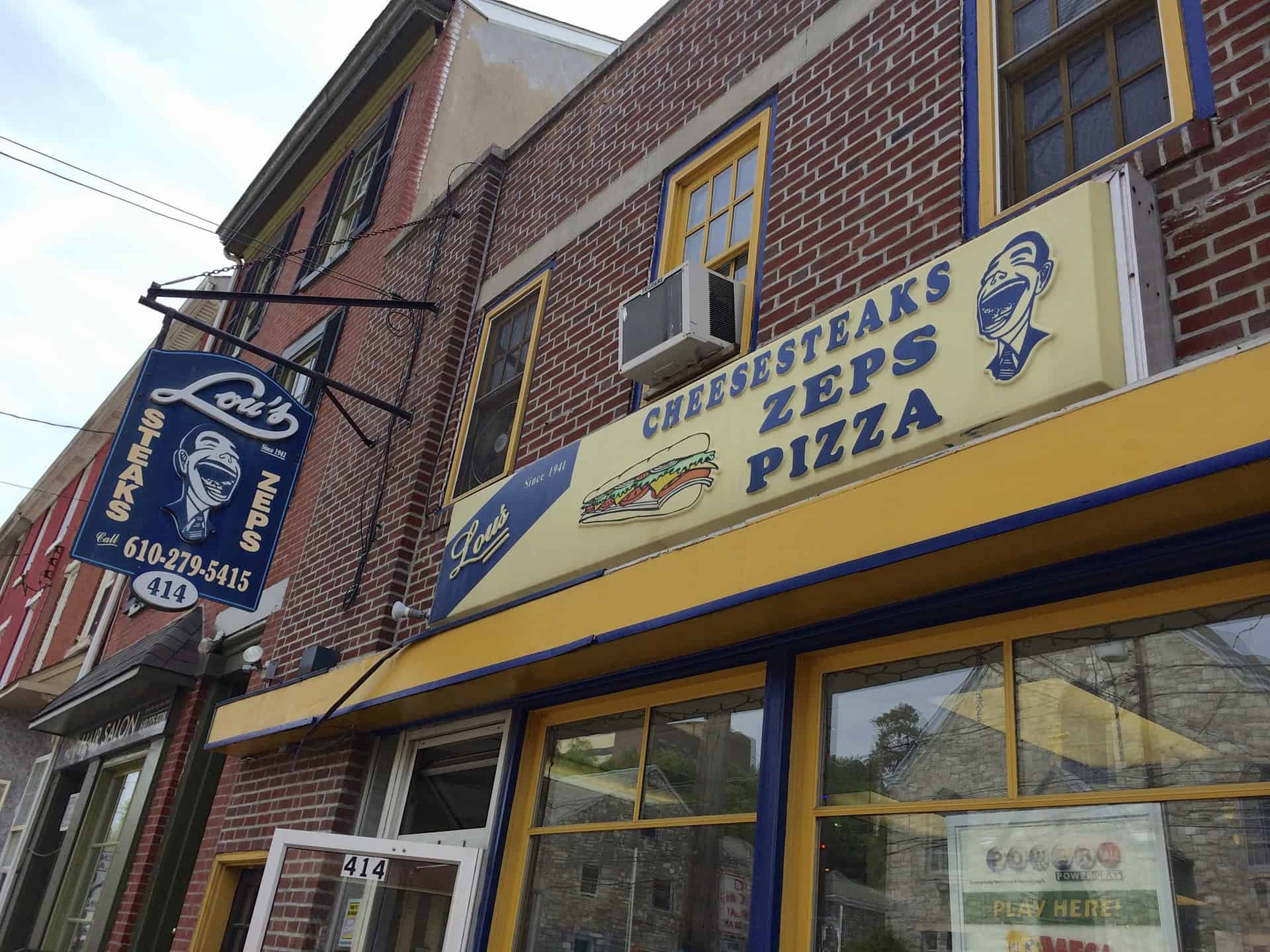 Lou’s Sandwich Shop Home of “The Zep” Since 1941 Retro Roadmap