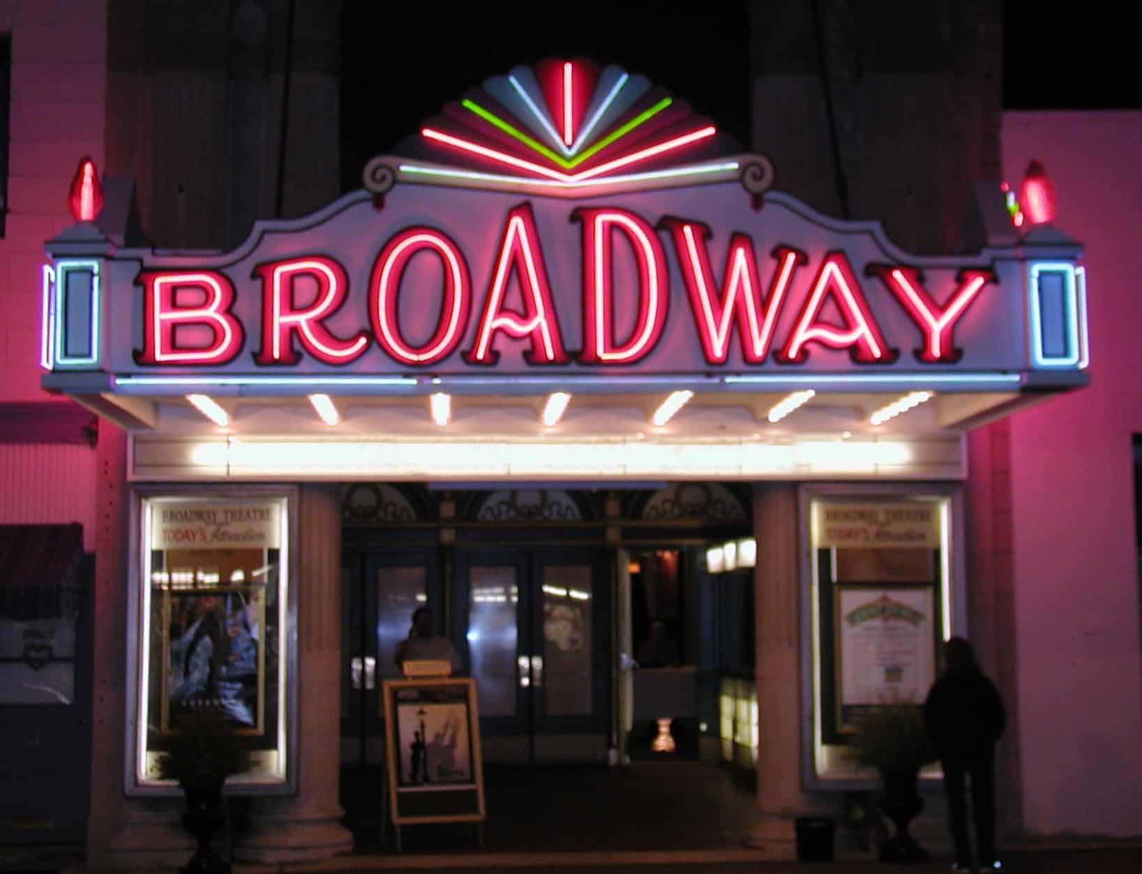 The Broadway Theatre Pitman New Jersey Retro Roadmap