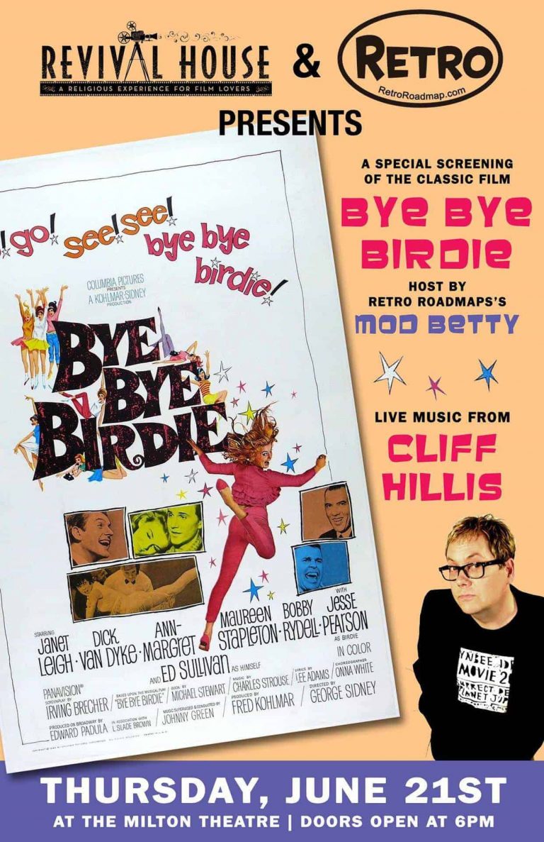 Bye Bye Birdie Milton Theatre Revival House Retro Roadmap Mod Betty 2018