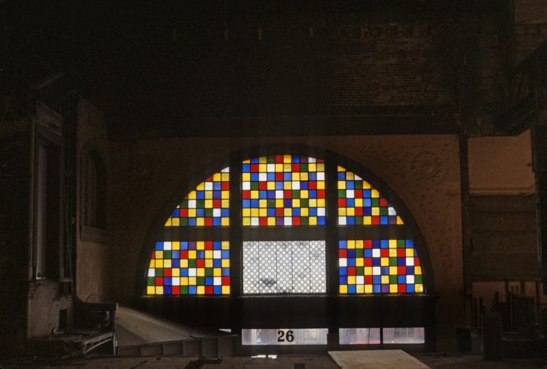 Exeter Street Theatre Boston MA 1984 Stained Glass - Retro Roadmap