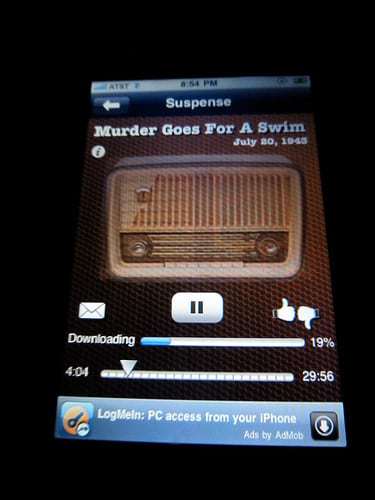 Vintage Radio iPhone App Screen Shot