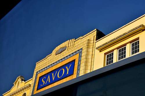 Savoy Theatre marquee Cork Ireland
