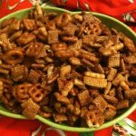 Bourbon Bacon Snack Mix  - Tasty Treats from Mod Betty's Party Pantry