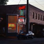 Hot Weiners at Twilight - Pretty Painting by Gordon Inyard