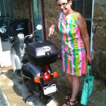 Retro Roadmap Sticker Spotted on Scooter!