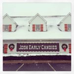 Greetings From Josh Early Candies Allentown PA - A Holiday Retro Roadcard!