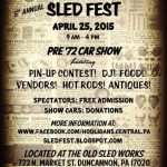 Go to Vintage Car Show at a Vintage Antique/ Arcade Emporium - Sled Fest!